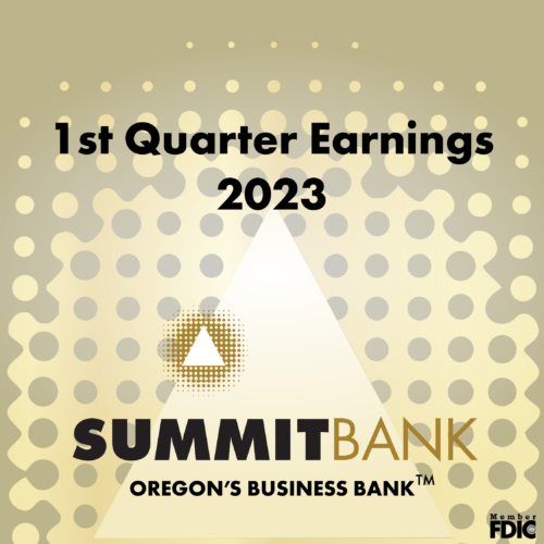 Summit Bank Group Reports 2023 1st Quarter Earnings and Record Asset